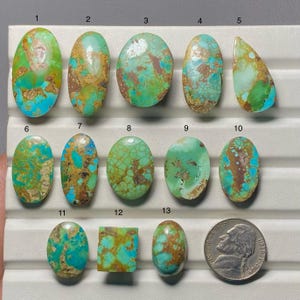 Seltene Matrix-Türkis-Top-Qualität 100% natürliche Matrix-Türkis-Cabochon-loser Edelstein für die Herstellung von Schmuck-Code CO-404