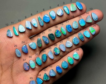 Australian Opal Doublet Top Grade Quality Opal Cabochon Loose Gemstone For Making Jewellery Code CO-111