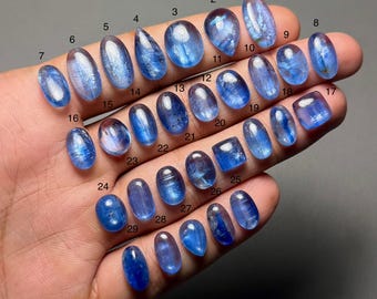 Kyanite Top Grade Quality 100% Natural Kyanite Cabochon Loose Gemstone For Making Jewelry CO-301