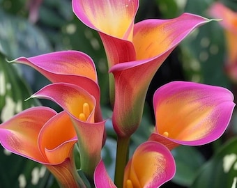 Semi misti di calla / Semi di fiori bianchi, rosa, rossi e viola