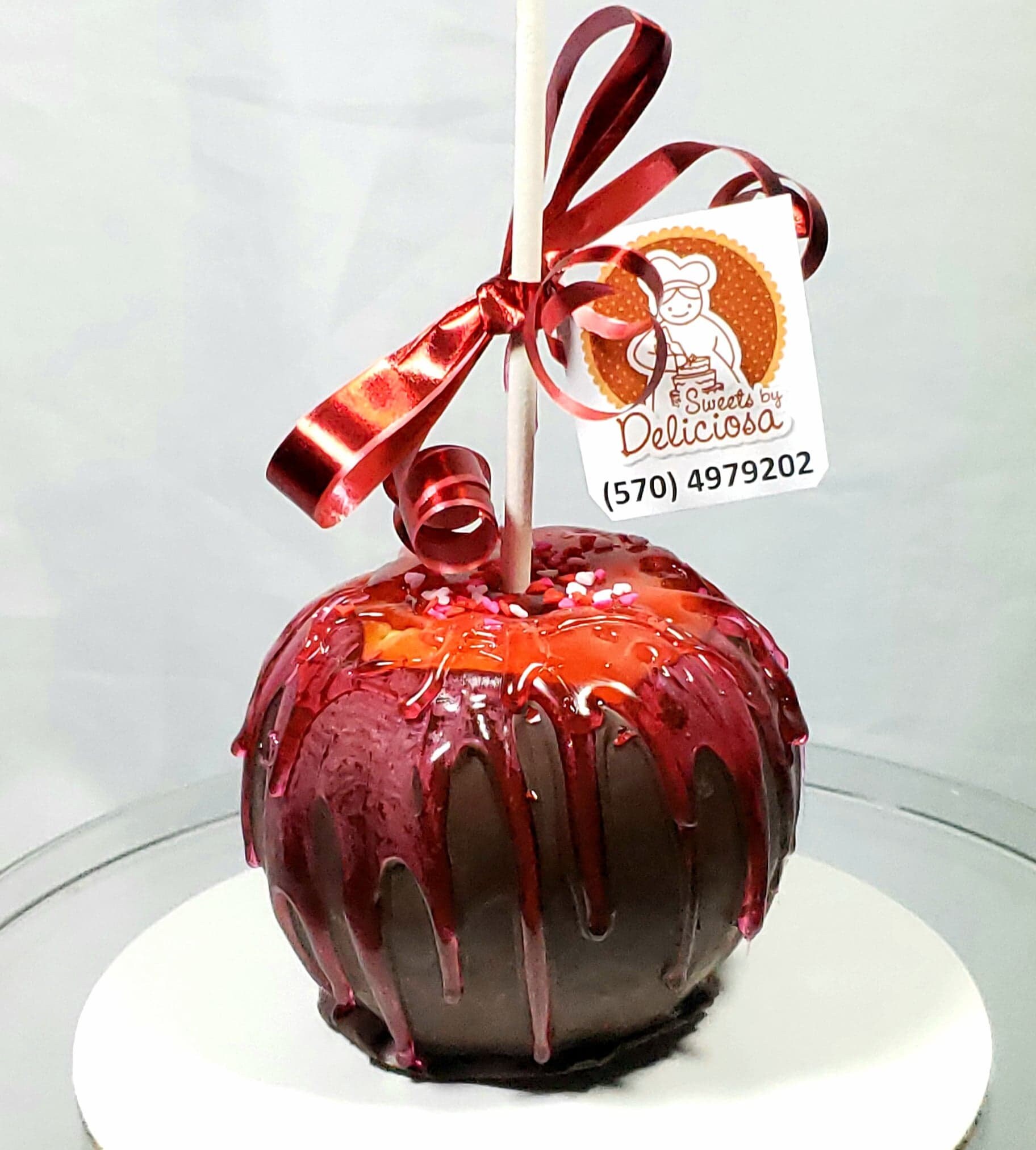 Chocolate Covered Apples / FREE shipping / Candy Apples / Etsy