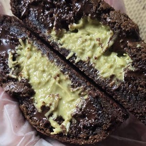 6 Dubai Chocolate chip COOKIES 4 oz Pistachio original KATAIFI KUNAFAH Dark chocolate  edible gift