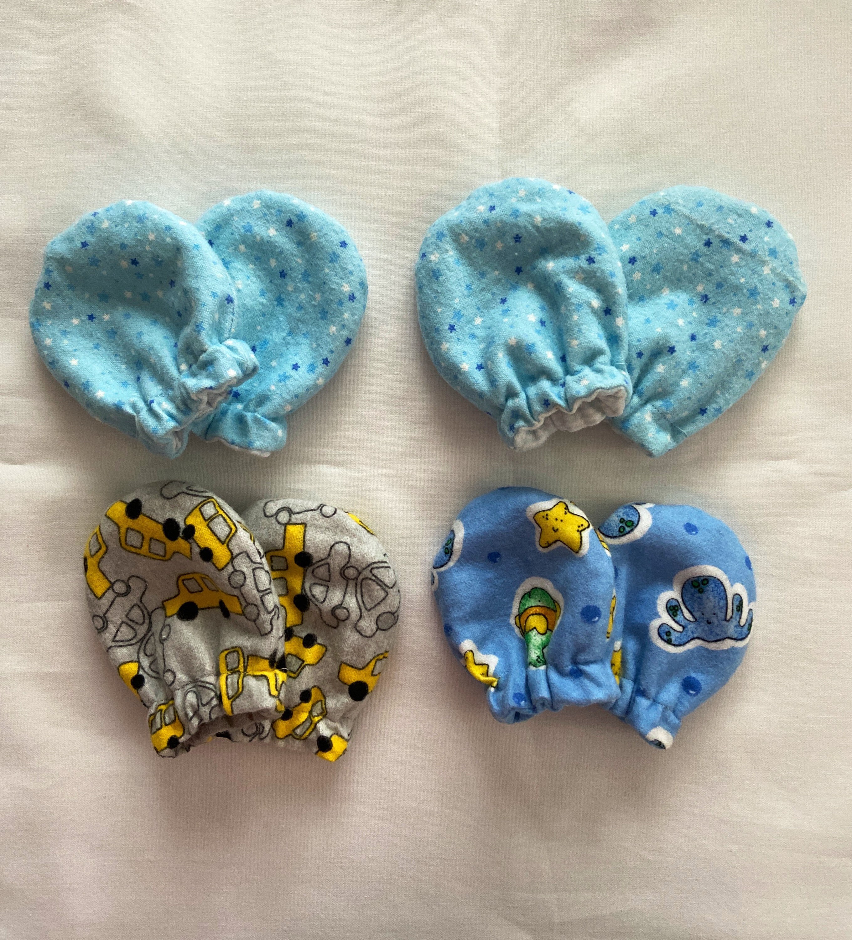 Baby Boy Mittens Ensemble de 4 Etsy