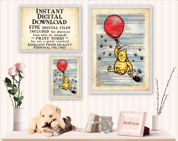 Idea Of Winnie pooh y su globo libro bano Books