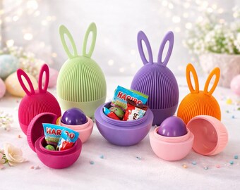 Surprise Easter Egg - Easter Egg for Surprises - Japandi Egg in Scandinavian Style - Bunny Egg for Filling