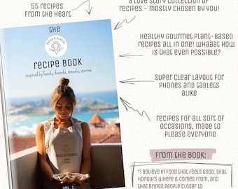 O livro de receitas Massas e Plantas: um livro de receitas digital