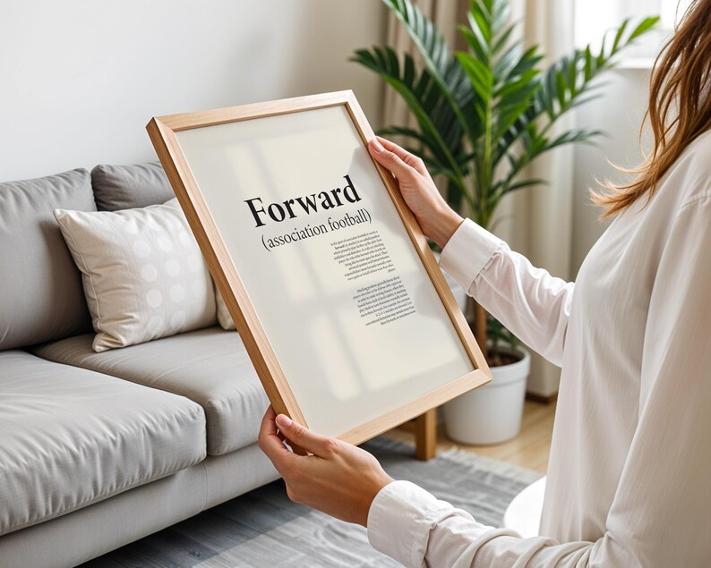 Forward Position Poster Forward Poster, Football Poster (digital Downlodad) - Etsy