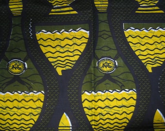 African batik fabric real wax batik exotic apparel fabric