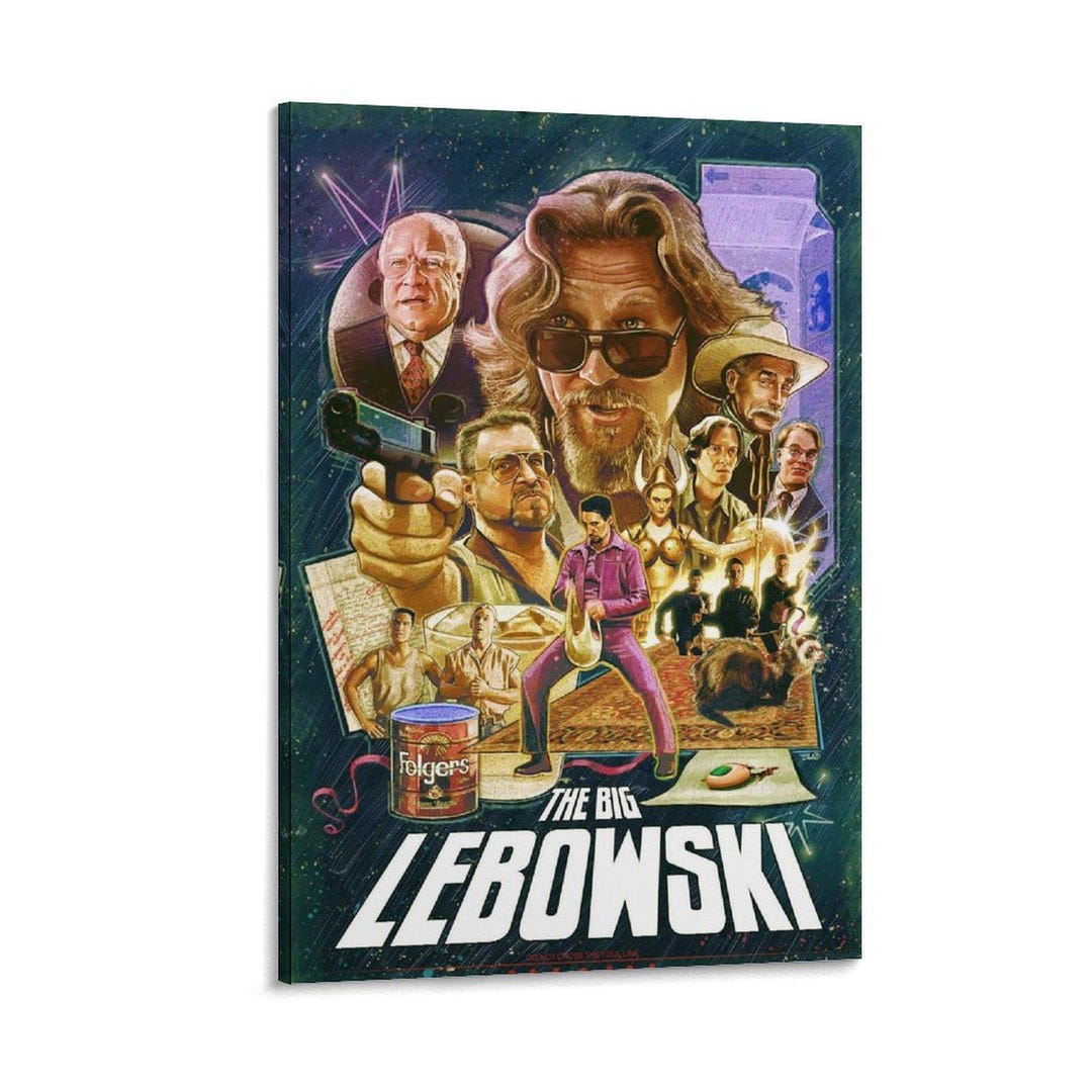1988 the Big Lebowski Classic Movie Canvas Art Painting Wall Decor — free download