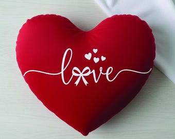 Love Bow SVG: Heart Ribbon Clipart, T-Shirt Design (Digital Download)