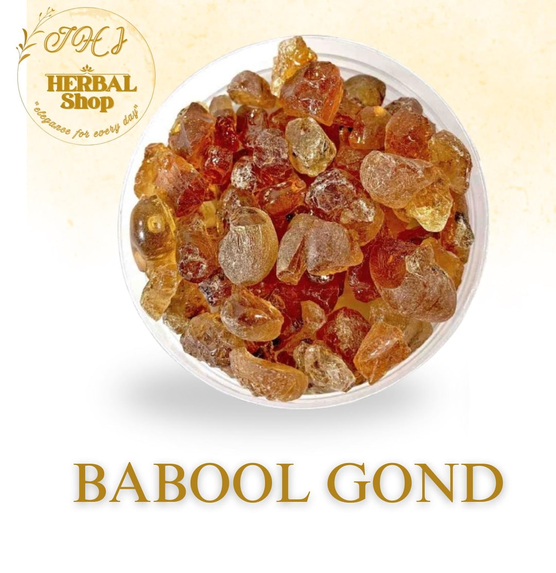 Pure Babool Gond, Acacia Gum Crystals, Natural Resin - Etsy