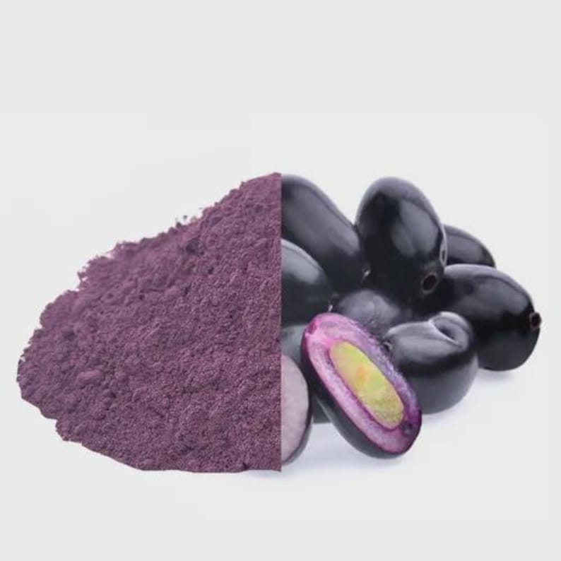 Java Plum Extract Jamun Fruit Powder | Syzygium Cumini Java Plum Natural Powder for ...
