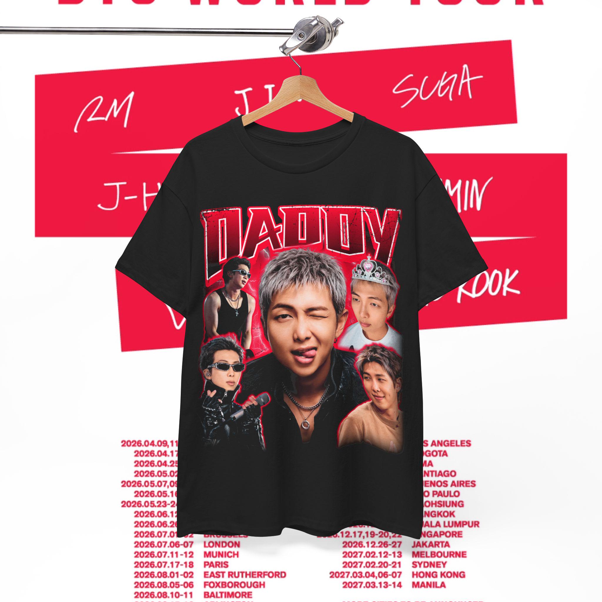 Namjoon Rm Bts Shirt - Etsy Canada