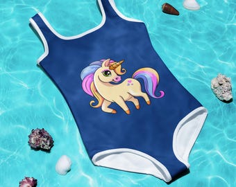 Kids Swimsuit Unicorn