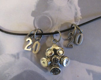 COVID-19 Commemorative Pandemic Mask Necklace 2020 Jewelry Unique Odd Strange Free Ship Continental USA Only