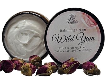 Wild Yam Cream With Chasteberry, Black Cohosh Root and Red Clover