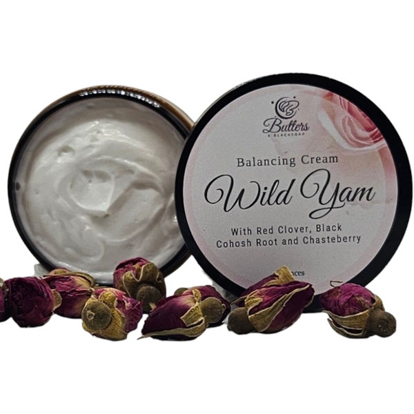 Wild Yam Cream With Chasteberry, Black Cohosh Root and Red Clover