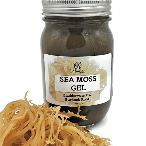 Sea Moss Gummies burdock Root & Bladderwrack Etsy