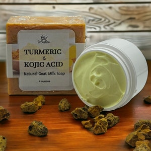 Turmeric and Kojic Soap/Turmeric and Kojic Cream Bundle