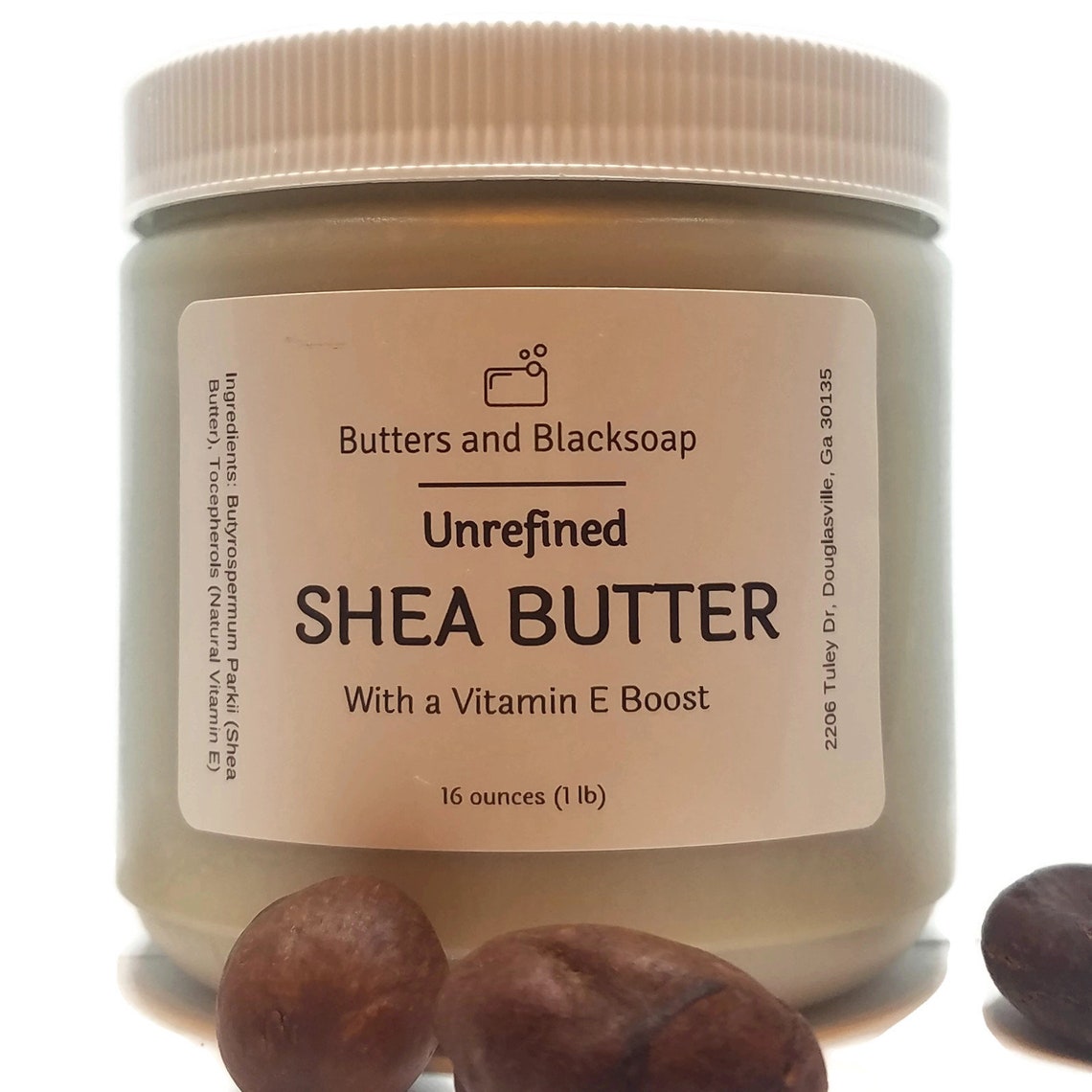 Unrefined Shea Butter with Vitamin E Etsy