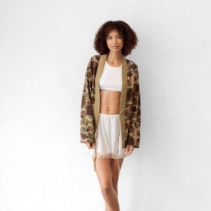 Camo Kimono Jacket unisex image 2