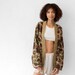 Denim + Camo Sweatshirt Kimono // Random Selection main image 0