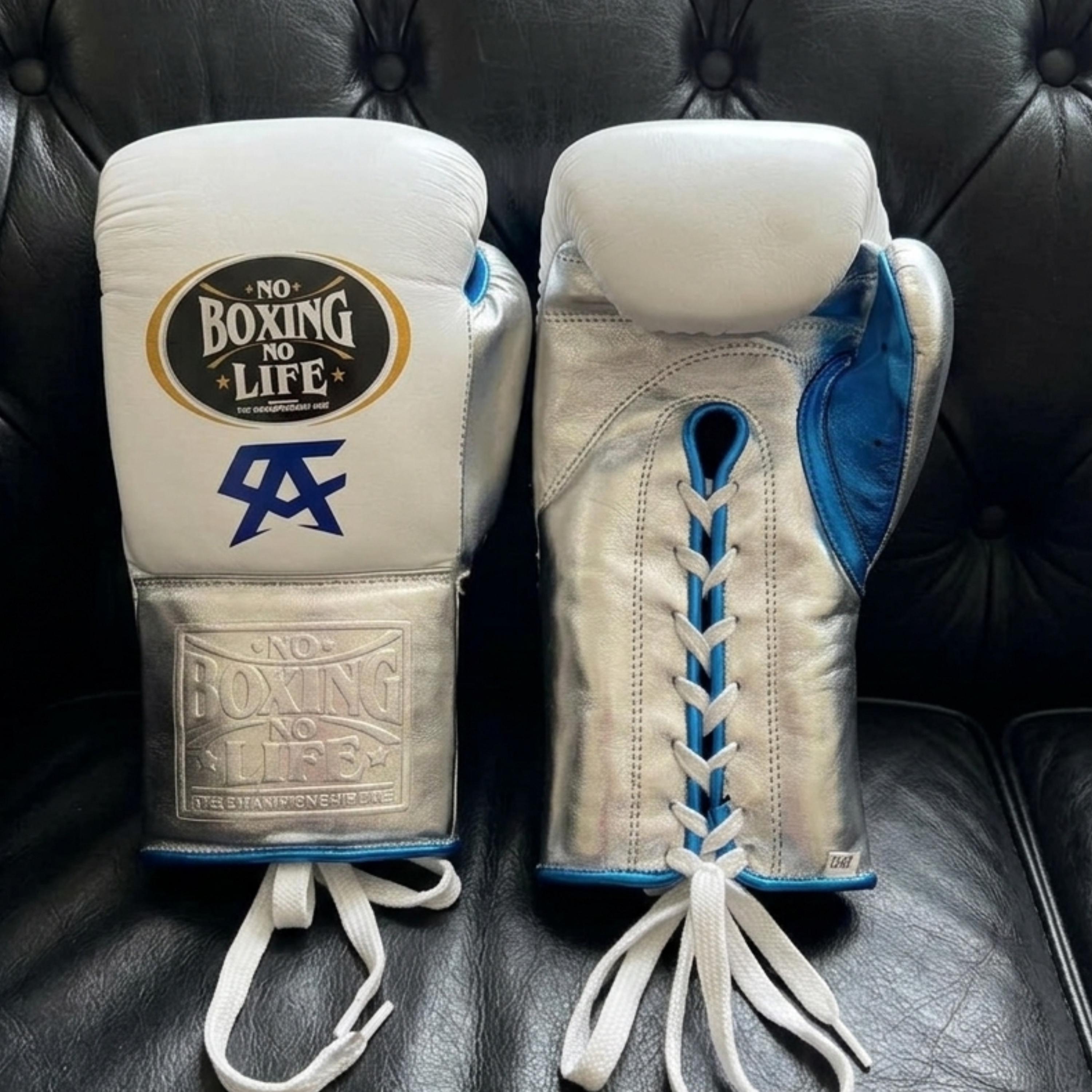 『そーた』NO BOXING NO LIFE ボクシンググローブ I purchased and opened the No Boxing No Life boxing gloves, used