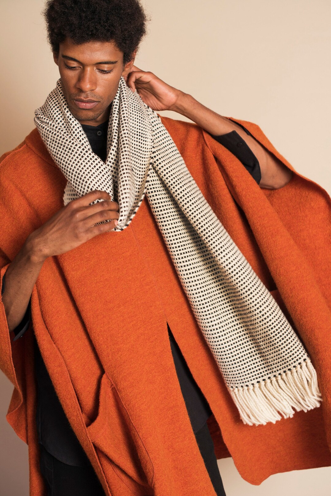 Merino Wool Handwoven Wrap Etsy