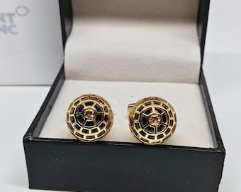 Gemelos Montblanc con elegante estuche de regalo y envío gratuito a todo el mundo.