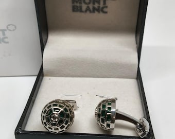 Gemelos Montblanc con elegante estuche de regalo y envío gratuito a todo el mundo.