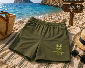 Bunny Island Ibiza 2026 – Benirrás Limited Long Shorts