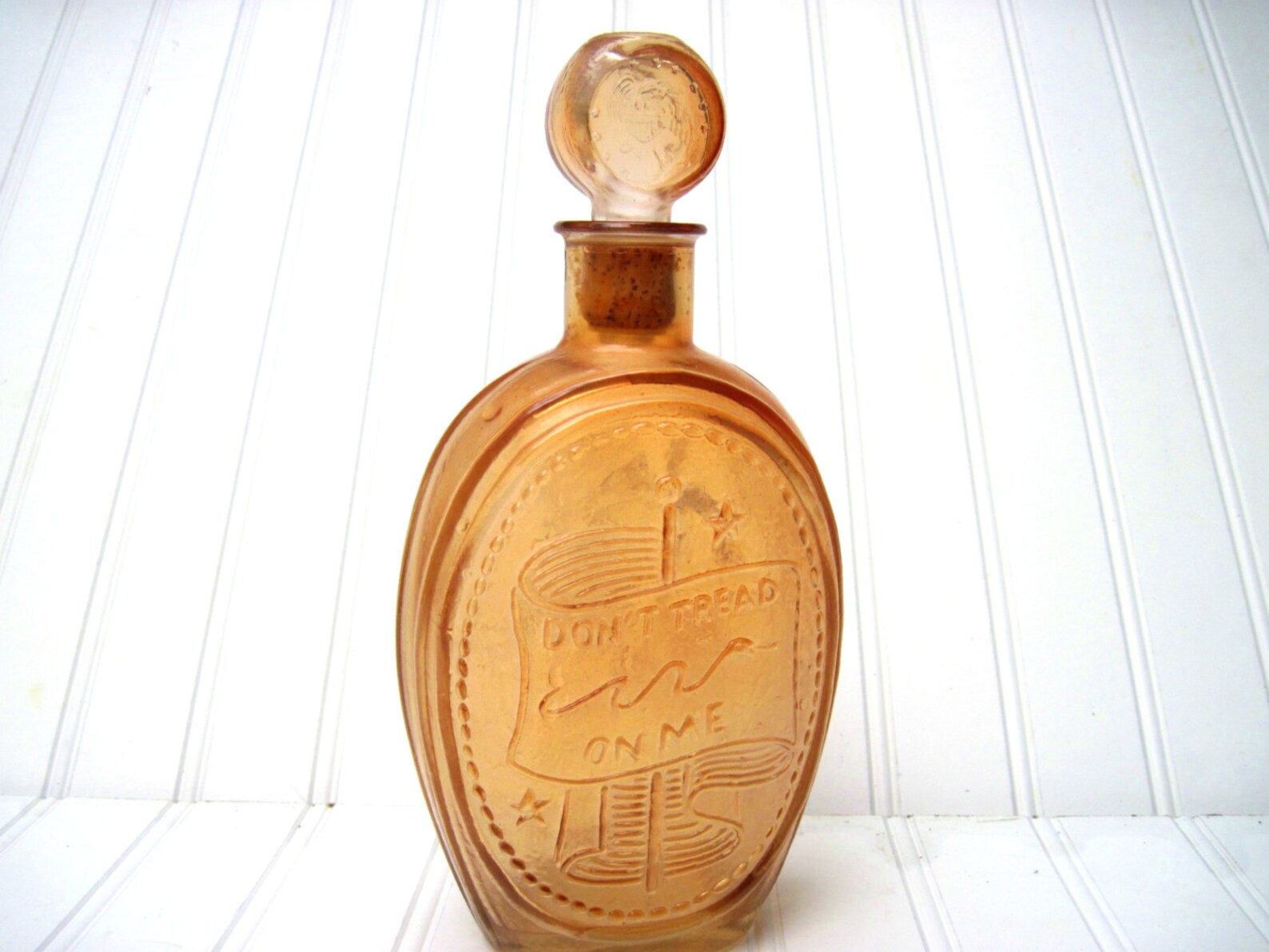 Vintage whiskey decanter liquor bottle Ezra Brooks Etsy