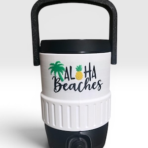 Aloha Beaches Can Cooler 3D Print File | Tropical Drink Holder (Digital Download) image 3