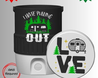 12oz Can Cooler 3MF File | Funny Camper RV Design (Digital Download)