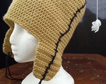 PATRÓN DE GANCHILLO PDF Gorro Oogey Boogey con Araña