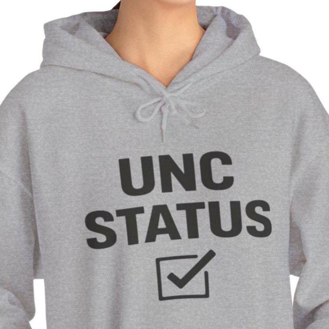 Unc Status Hoodie, Funny Slang, Minimalist Streetwear - Etsy UK