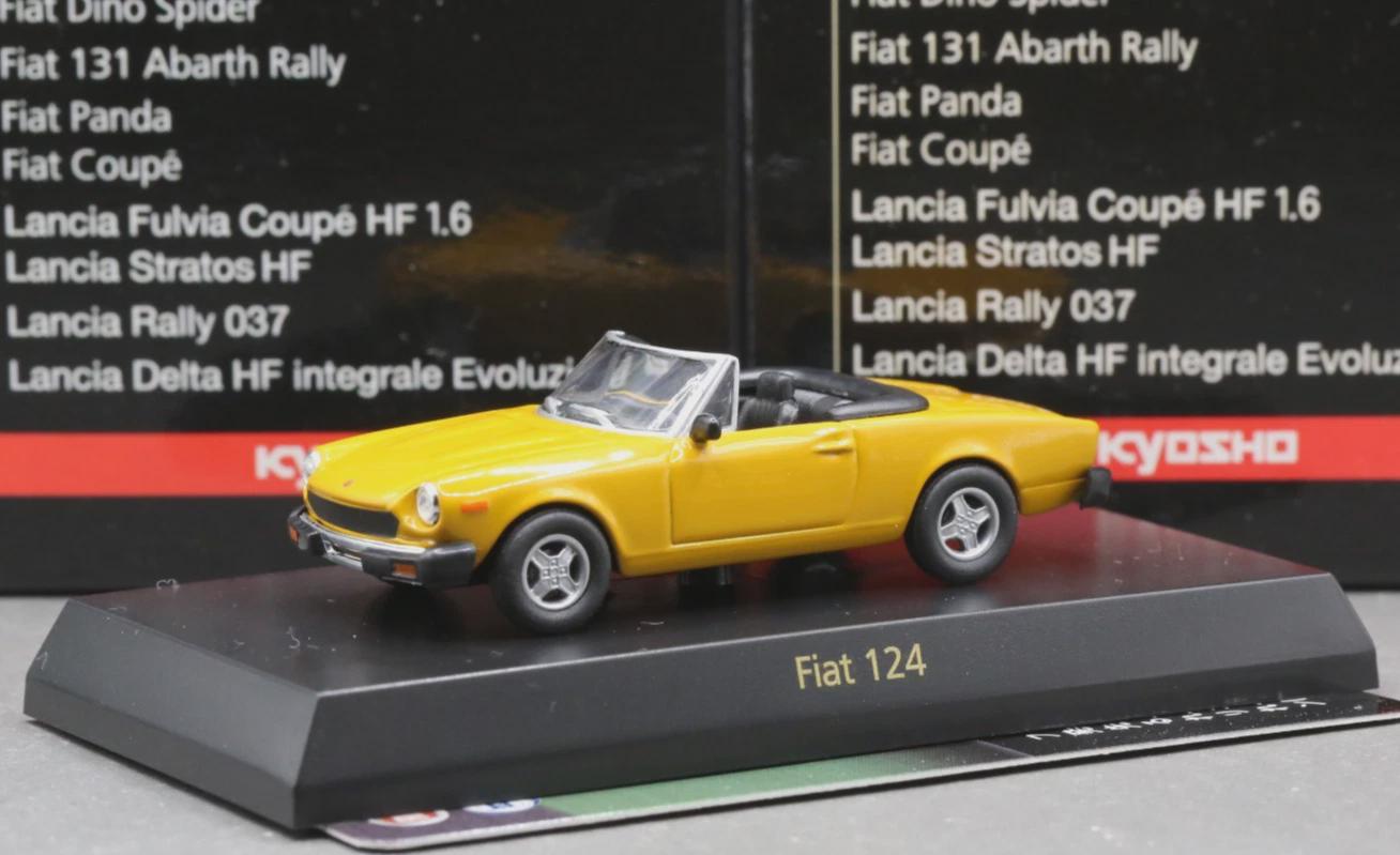 Fiat 124 Spider Model Toys - Etsy