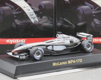 Vintage Model Kyosho 1/64 McLaren Formula One Mercedes-Benz F1 MP4-17D No.5 2003 D.Coulthard