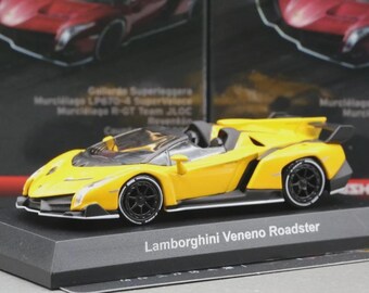 Vintage Model Lamborghini Collection 6 Veneno L539 Roadster 2014 Yellow