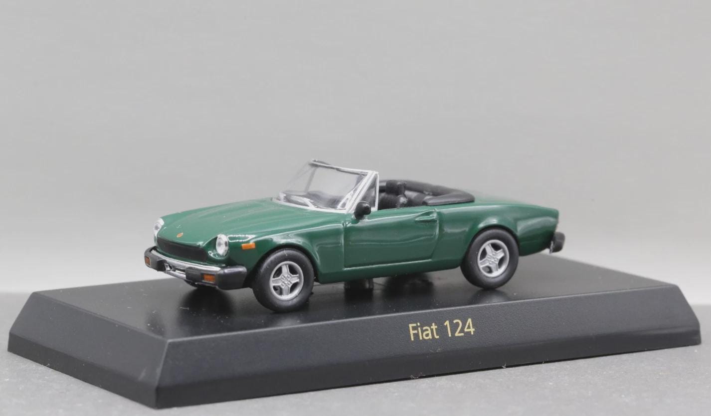 Fiat 124 Spider Model Toys - Etsy