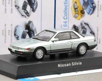 Vintage Model Kyosho 1/64 64 Collection 2 Nissan Silvia S13 1988 CA18DET Green