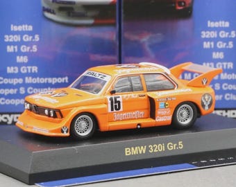 Vintage Model Kyosho 1/64 Mini & BMW Collection BMW 320i Turbo Gr.5 E21 1977 Jagermeister
