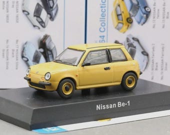 Vintage Model Kyosho 1/64 64 Collection 2 Nissan Be-1 K10 March Micra 1988 Yellow