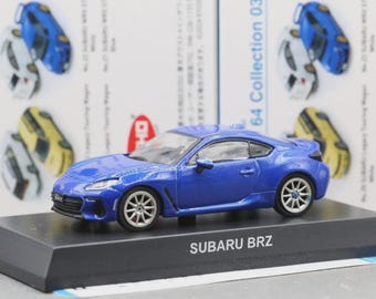 Vintage Model Kyosho 1/64 64 Collection Vol.3 Subaru BRZ GR86 2020 Blue