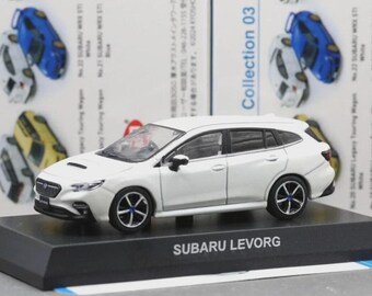 Vintage Model Kyosho 1/64 64 Collection Vol.3 Subaru Levorg STI Sport 2020 Wagon Pearl White
