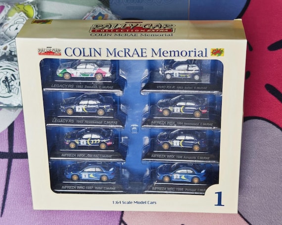 Vintage Model Cm's 1/64 Rally Car Collection Colin Mcrae Memorial