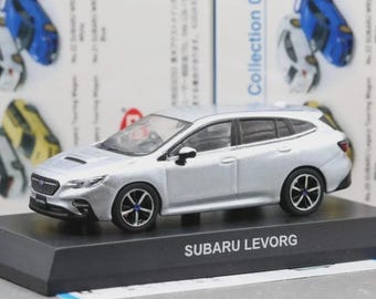 Vintage Model Kyosho 1/64 64 Collection Vol.3 Subaru Levorg STI Sport 2020 Wagon Silver