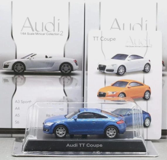Vintage Model Kyosho 1/64 Audi Collection 2 Audi TT Coupe Mk2 (8J