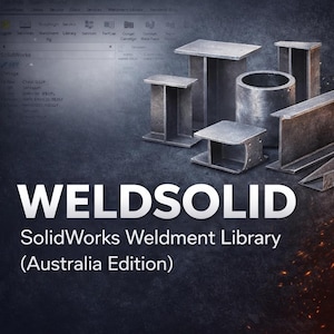SolidWorks Weldment Profiles Library – Structural Steel AS/NZS (Australië)
