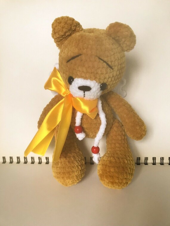 plush angel teddy bear